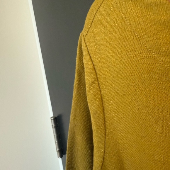 Seasalt Cornwall size 10 NWOT Elegant Mustard Yellow Women's Tunic- brighter… - Picture 6 of 15